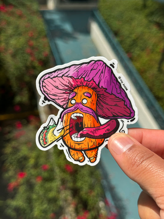 "Tacos con To" Sticker